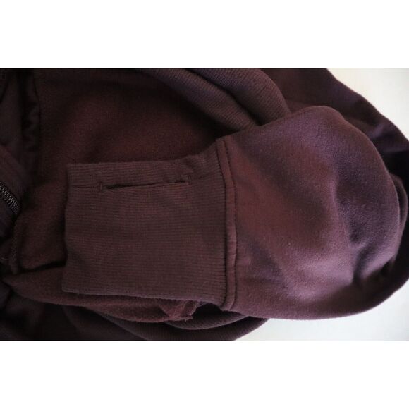 ATHLETA 860065-02 Women Sz L Purple Oversized Balance Full Zip Hooded Jacket - Picture 9 of 11